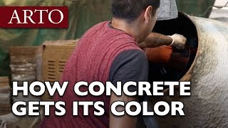 How Concrete Tiles Gets Their Color [upl. by Dnaletak114]