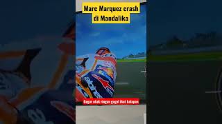 Marquez Crash Di Mandalika Batal Balapan [upl. by Acebber]