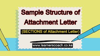 SECTIONS of Industrial Attachment Report sample [upl. by Langer611]