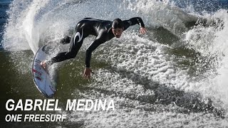 Gabriel Medina  One Freesurf [upl. by Padriac115]