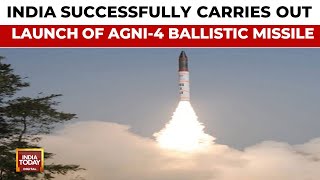 India Successfully Carries Out Launch of Agni4 Ballistic Missile  Breaking News [upl. by Fleck837]