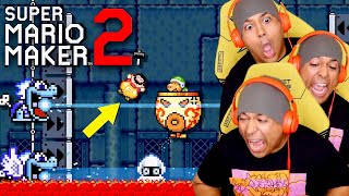 I REGRETTED THIS INSTANTLY SUPER MARIO MAKER 2 110 [upl. by Arait]