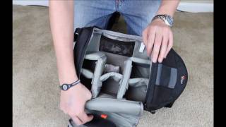 LOWEPRO SLINGSHOT 200 AW UNBOXING AND REVIEW [upl. by Jahdiel]