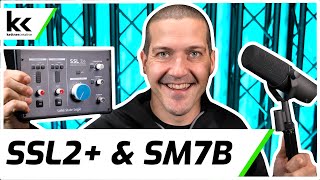 Solid State Logic SSL2 amp Shure SM7B  Setup amp Test [upl. by Ataliah]