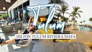 Hilton Tulum Riviera Maya Resort Tour  Tulum Mexico [upl. by Latihs]