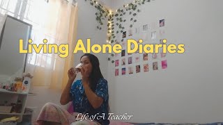 Slice Of Life 💌  VLOG  Life Of A Teacher 📚 Living Alone In india 🇮🇳 livingaloneinindia [upl. by Ilram]