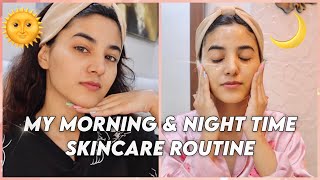 My Skincare Secret To Glow  Morning amp Night Routine  TheSassThing [upl. by Arihsa]