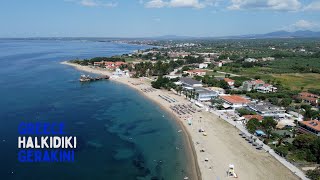 Drone Greece Halkidiki Gerakini 2023 [upl. by Shandy]