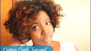 How To Heatless Roller Set On Natural Hair [upl. by Nayarb]