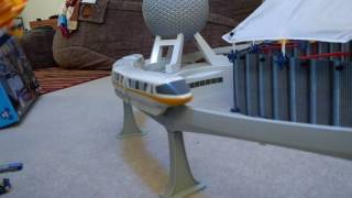 Walt Disney World monorail automation by Monorail Silver and Knex Space Mountain [upl. by Nomael]