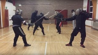 Broadsword vs Smallsword Gareth vs Nick [upl. by Sarge922]