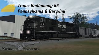 Trainz Railfanning 56  Pennsylvania amp Berwind [upl. by Assirrak]