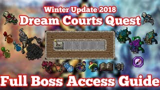 Tibia Winter Update 2018 Dream Courts Quest – Complete Boss Access Guide [upl. by Justina431]