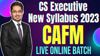 CS Executive New Syllabus Corporate Accounting amp Financial Management  CAFM  Lecture 1 [upl. by Esther]