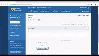 Jak odeslat daňové přiznání datovou schránkou [upl. by Scheck]