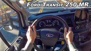 Why I Love this Van  2020 Ford Transit 250 MR AWD POV Drive [upl. by Leahcar985]