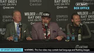 Full Tyson Fury postfight press conference  Deontay Wilder v Tyson Fury [upl. by Anal]