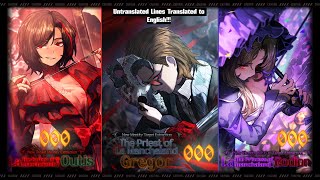 Bloodfiend Trio All Skill 3s amp Untranslated Voicelines English Translated  Limbus Company Season 5 [upl. by Nylarac]