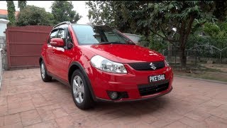 2010 Suzuki SX4 StartUp and Full Vehicle Tour [upl. by Adnowal]