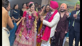 Brides Surprise Dance Performance for Groom  Sajna  Badshah  Cute Couple weddingdance [upl. by Nageem]