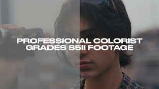 Professional Colorist Grades VLOG footage from the S5II [upl. by Nahtanoy]