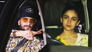 Gully Boy Movie Special Screening  Ranveer Singh Alia Bhatt [upl. by Ahsaercal]