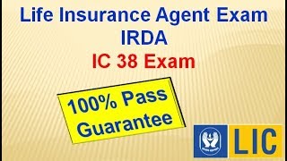 HOW TO 100 PASS IRDA  IC 38 EXAM Imp Questions with Explanation of irda ic38 mock test 3  lic [upl. by Ayekehs]