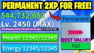 HOW TO GET PERMANENT 2X EXP IN BLOX FRUITS [upl. by Sevart897]