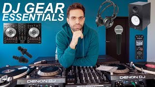 DJ EQUIPMENT ESSENTIALS  Everything youll need to get started [upl. by Erin]