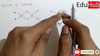 Structure Of DiboraneB2H6 Inorganic Chemistry Class 11IIT JEE Mains And Advanced [upl. by Adalai]