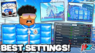 THE BEST UPDATED SETTINGS FOR THE NEW HOOPZ UPDATE😱 [upl. by Pasquale]