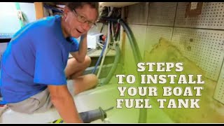 How to Relocate a Fuel Tank  Kevin Tetz with LMC Truck [upl. by Ytsirt]