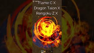 FlameRengokuDragon talon COMBO [upl. by Ibrik934]