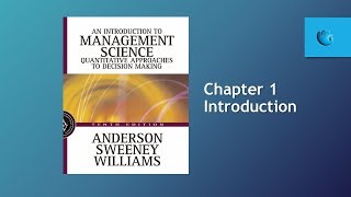 Introduction to Management Science  Management Science Chapter 1 [upl. by Aiuoqes789]