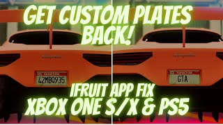 NEW FIX iFruit App From Crashing Get Custom Plates in GTA Online [upl. by Aikram]