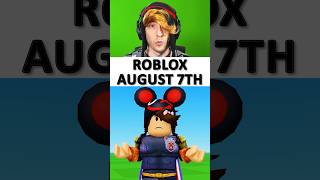 Roblox August 7th Update Explained [upl. by Morril193]