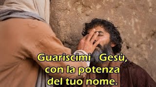 GUARISCIMI GESU con testo Edizioni RnS 2015 canto di guarigione [upl. by Whitelaw]