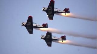 TITAN Aerobatic Team performing at AirVenture 2024 [upl. by Notlem]