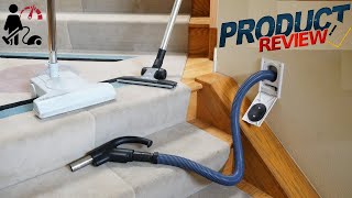 HideAHose Retractable Hose Central Vacuum Review [upl. by Sidnak]