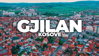 GJILAN KOSOVE 2021  4K DRONE VIDEO [upl. by Lacym]