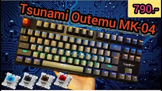 รีวิว คีย์บอร์ด Tsunami Outemu MK04 [upl. by O'Neil]