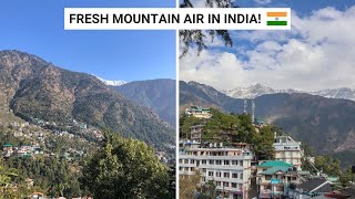 MCLEOD GANJ DALAI LAMA TEMPLE BHAGSU FALLS In the Mountains of India  Dharamshala Vlog [upl. by Niwrad]