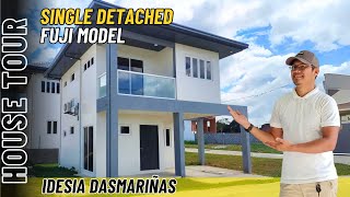 SINGLE DETTACHED THAT IS LOCATED IN THE MIDDLE OF EVERYTHING  FUJI MODEL UNIT  IDESIA DASMARINAS [upl. by Batholomew]