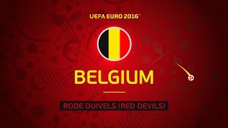 Belgium at UEFA EURO 2016 in 30 seconds [upl. by Silvie]