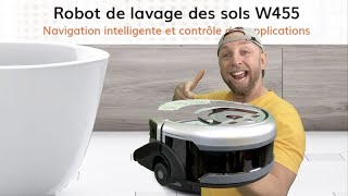 Enfin un Robot laveur de sol efficace avec reservoir eau propre et eau sale Le Ilife W455 [upl. by Leboff]