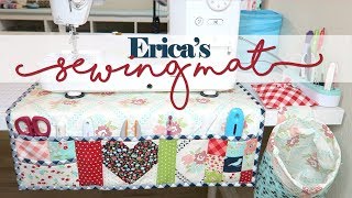 Ericas Sewing Machine Mat  TUTORIAL [upl. by Aridan386]