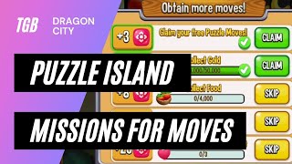 Dragon City Puzzle Island Guide • Missions amp Tasks ☆☆☆ [upl. by Attenod899]