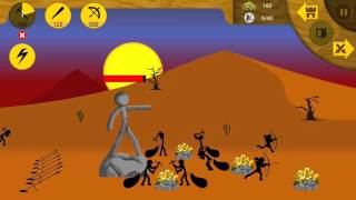 Stick War Legacy  Max Games Studios  Gameplay Level 1  8 [upl. by Ogram]