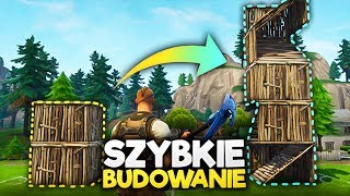 PORADNIK JAK SZYBKO BUDOWAĆ W FORTNITE [upl. by Enoed]