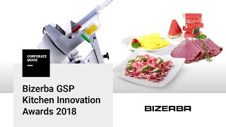 Bizerba GSP Kitchen Innovation Awards 2018 [upl. by Blodgett]